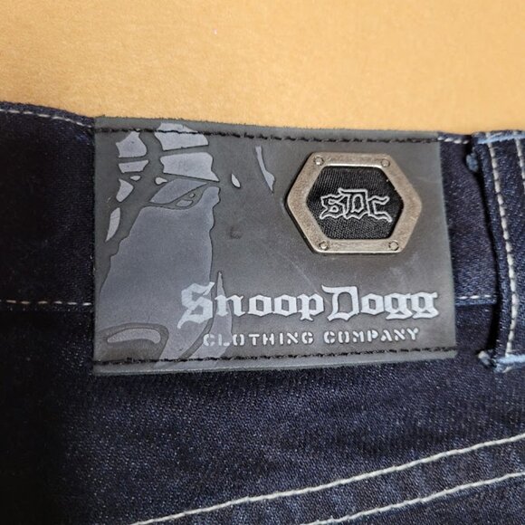 Vtg SNOOP DOGG Clothing Co. Super Baggy Y2K Jeans Men's Sz 38x30 - Picture 8 of 11